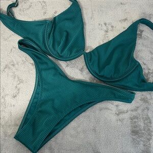 Hollister Green Bikini
